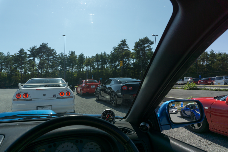 The Evo VII T.M.E. played the role of lead car again for most of this tour. After experiencing the WRX, I’m even more curious about how it drives, whatwith the whole rivalry thing there is between the two.